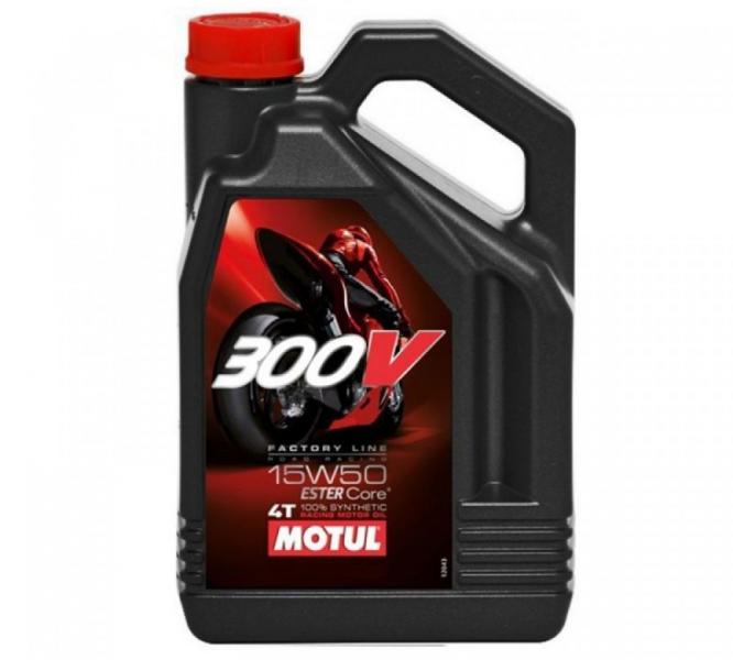 MOTUL 300V 4T 15W50 4L FACTORY LINE Motorolaj